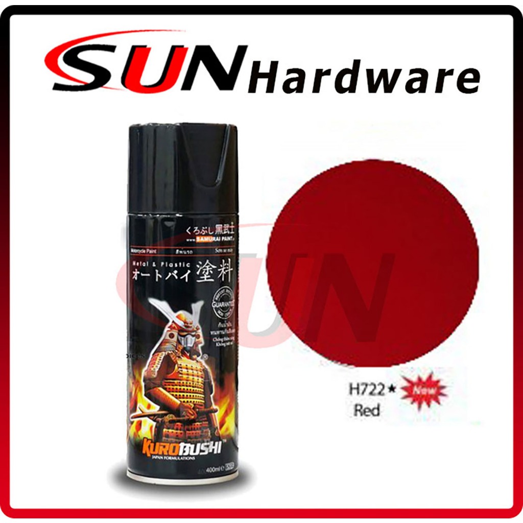 Pilox Samurai 400 ml Red H H722 Honda Pilox Pylox Merah