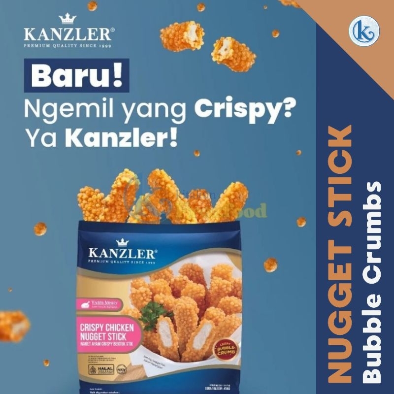 

KANZLER Nugget Stick Bubble Crumbs/Naget Stick Bubble Crumbs