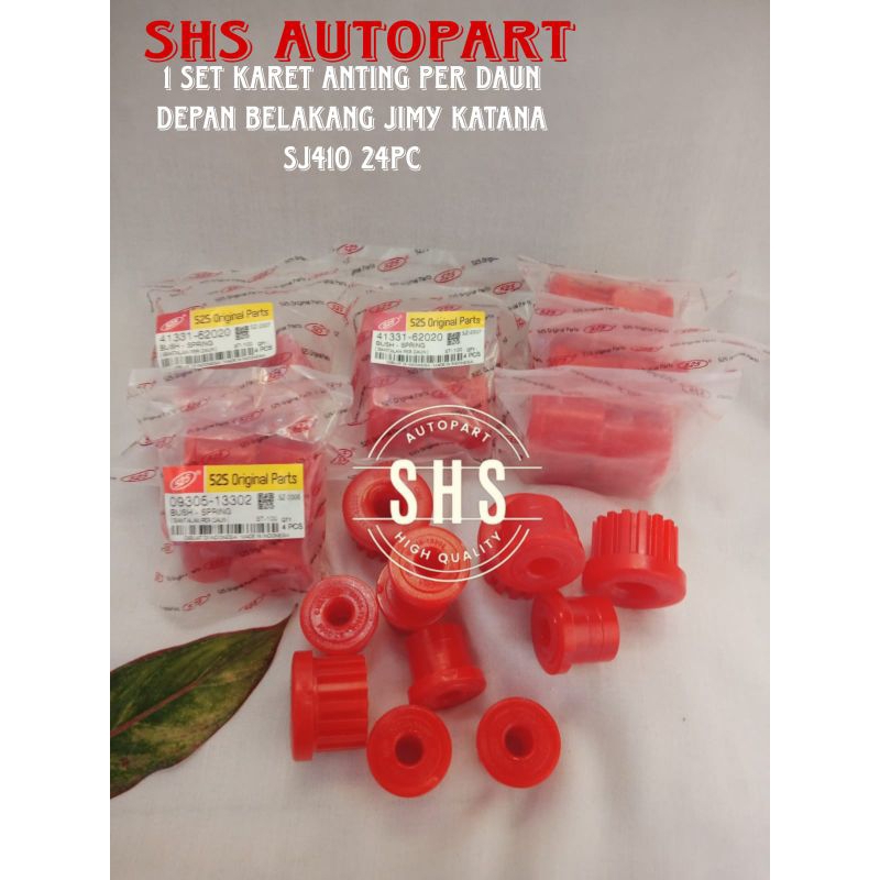 KARET BOS BUSHING ANTING PER DAUN DEPAN BELAKANG (1 SET) - JIMMY KATANA SJ410