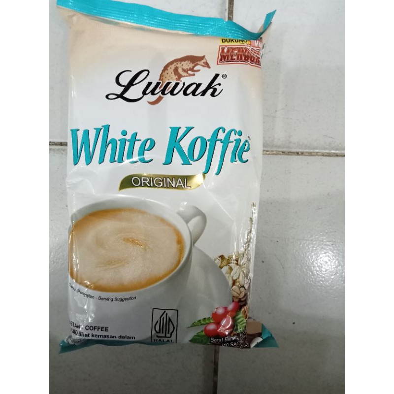 

LUWAK WHITE KOFFIE ORIGINAL 10X20GR