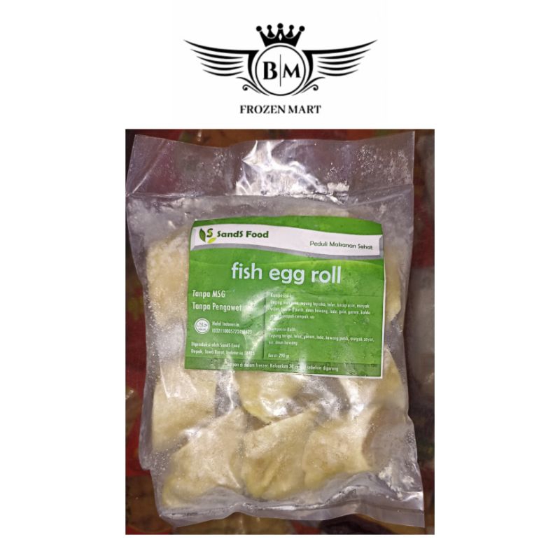 

Fish Egg roll sands food
