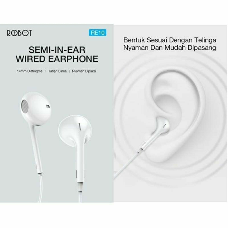 terbaru re10 robot headset hf handsfree re 10 original robot