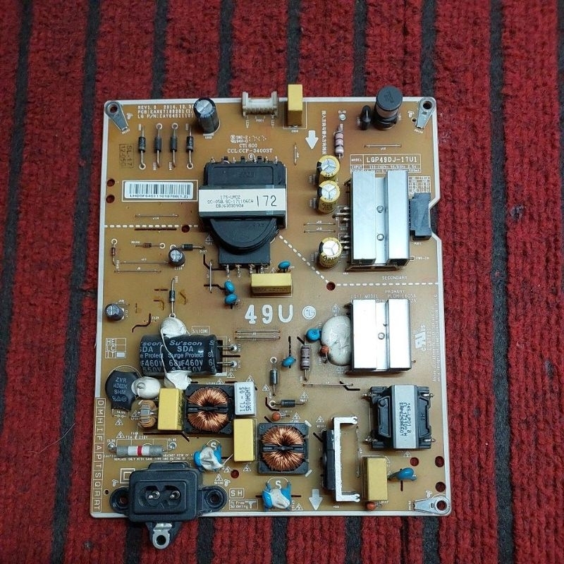 PSU POWER SUPPLY TV LG 49UJ632T - 49UJ632