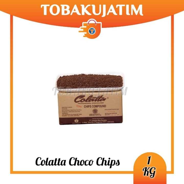 

COLATTA 1 KG CHOCO CHIPS TIMB coklat chocochips