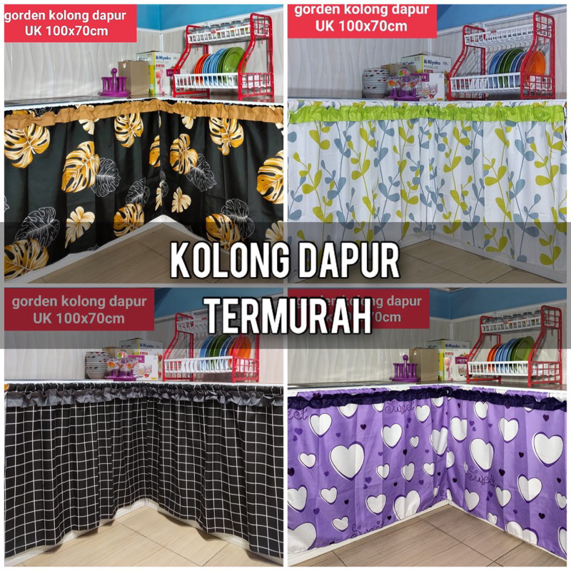 GORDEN HORDENG KORDEN KOLONG DAPUR BAWAH MEJA KOMPOR