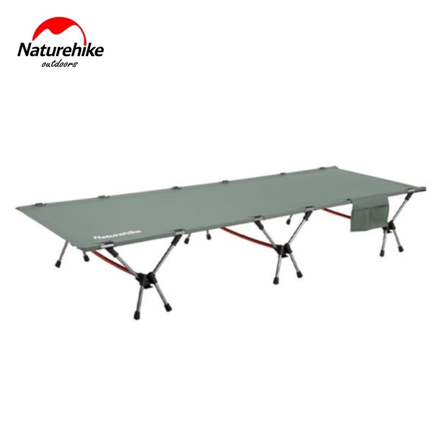 FOLDING BED NATUREHIKE NH22JU014 ULTRALIGHT KURSI LIPAT CAMPING TEMPAT TIDUR LIPAT OUTDOOR PORTABLE 