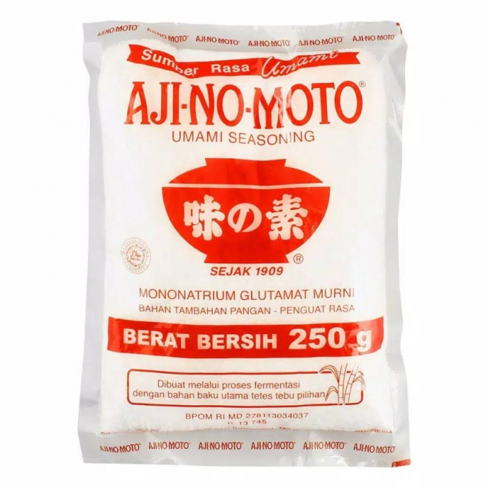 

Ajinomoto 250gr / micin 250gr / msg 250gr