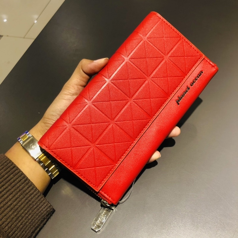 Planet Ocean Dompet Panjang Wanita DPG661050 (YG ORANGE KOSONG)