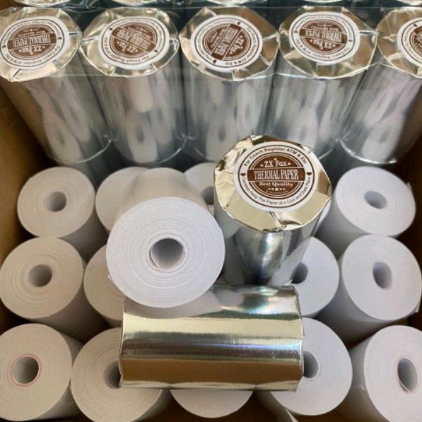

Kertas Struk Thermal Edc 57x40 coreles (full kertas) harga Per 10 pcs