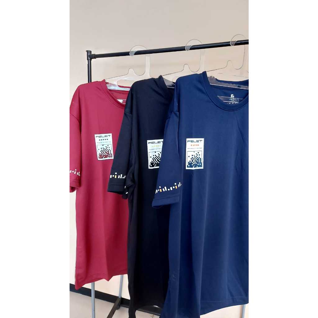 BAJU BADMINTON FELET H65 ORIGINAL 100%