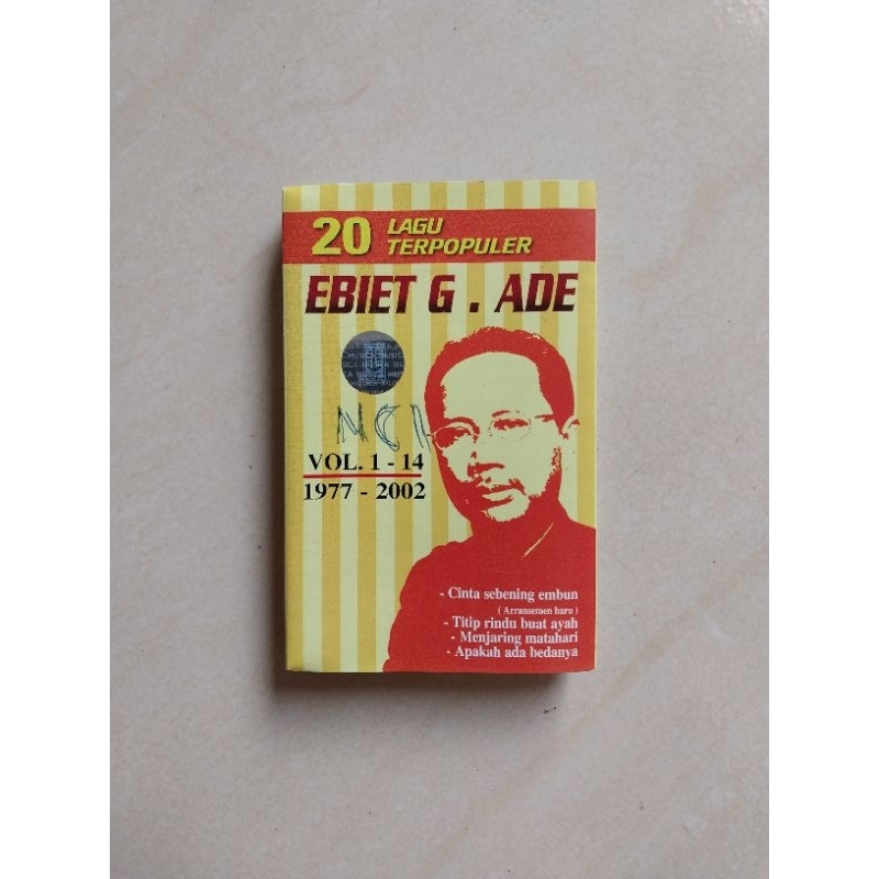 KASET 20 LAGU TERPOPULER EBIET G ADE