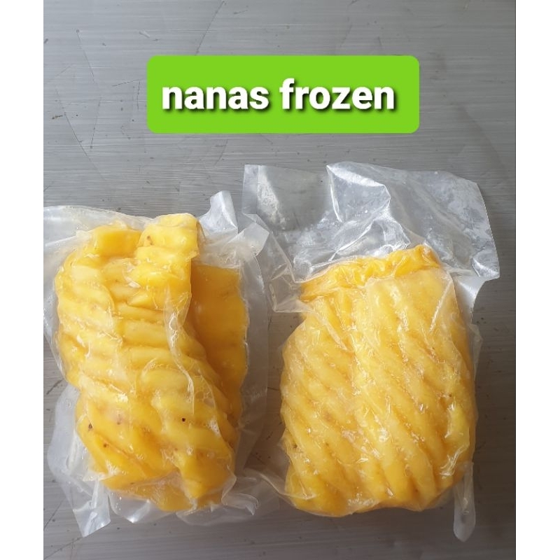 

buah nanas madu frozen / nenas frosen / honey pineapple smothies