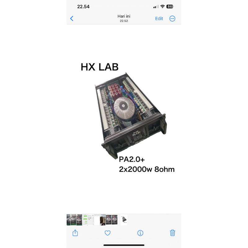 HX LAB PA2.0+