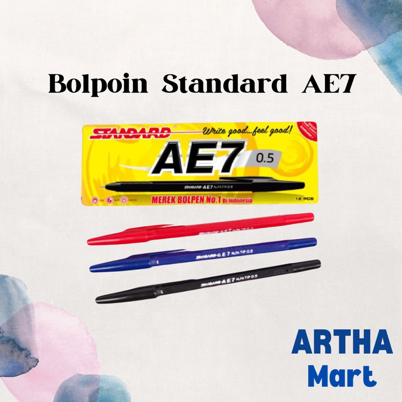 

STANDARD - PEN BOLPOIN AE-7 (LUSIN)