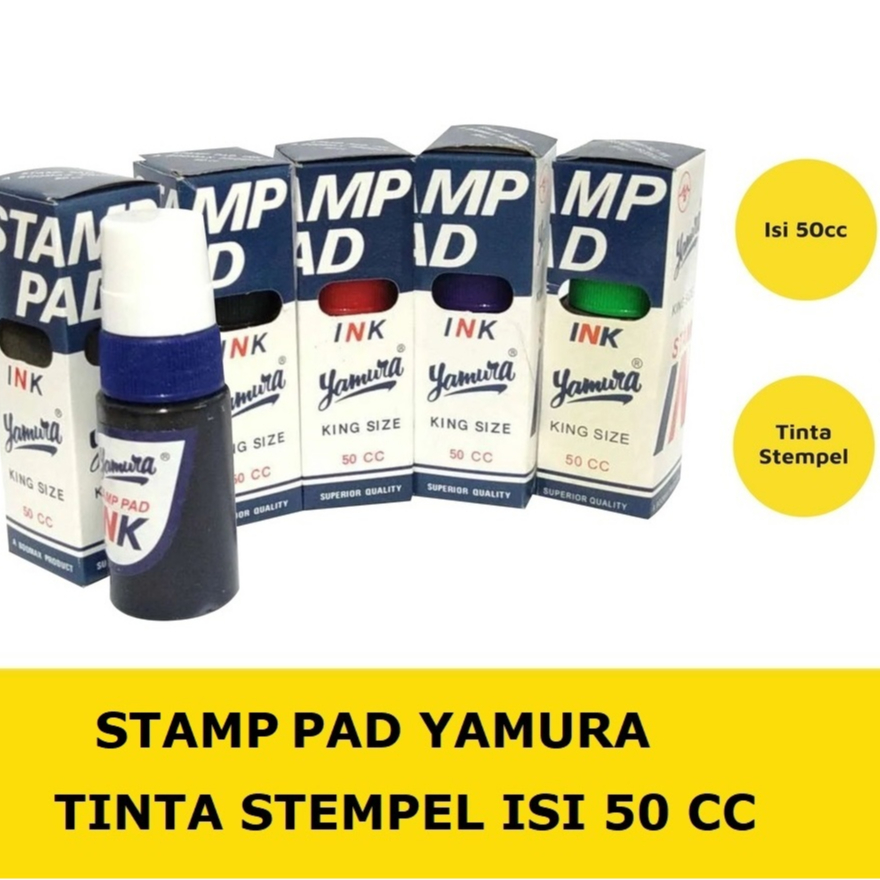 

TINTA STAMP PAD YAMURA/ TINTA STEMPEL