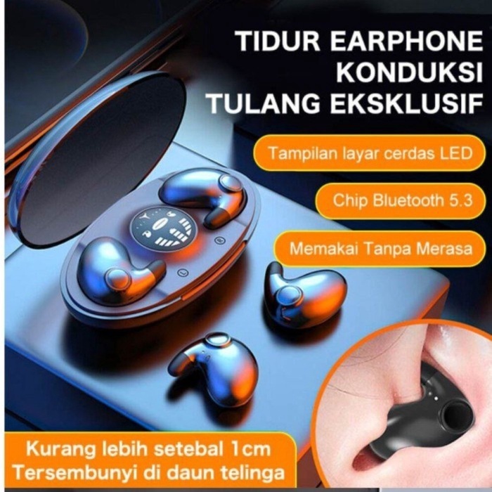 invisble SLEEP WIRELESS EARPHONE WATERPROOF ORIGINAL EG