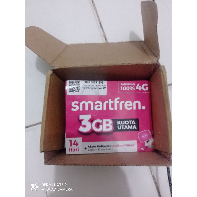 Kartu Perdana Smartfren 12 Digit