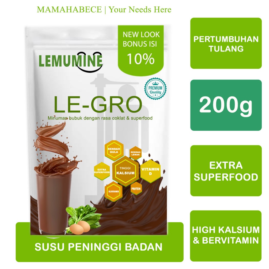 

Susu Tinggi Badan Pertumbuhan Tinggi Badan Suplemen Peninggi Badan Obat Peninggi Badan Lemumine (200G)