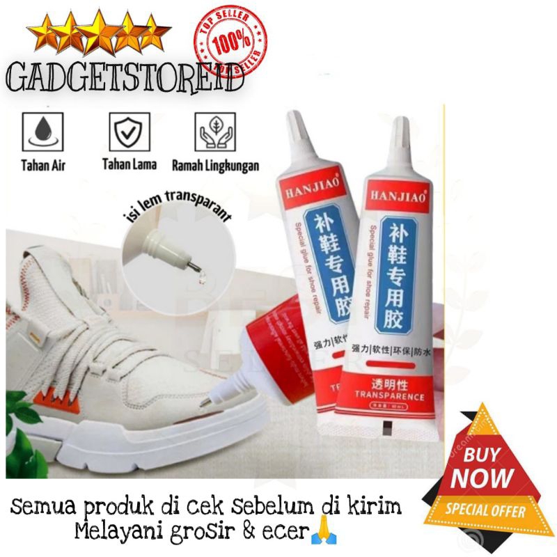 

GG - Lem Sepatu Kuat Tahan Air 60Ml / Perbaikan Berbagai Jenis Sepatu Serbaguna Tanpa Bekas Dan Tidak Bau 60ML