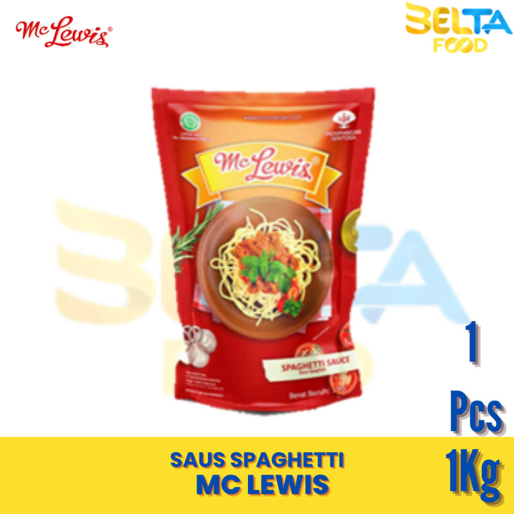 

Mc Lewis Saus Spaghetti 1Kg Saus Instan