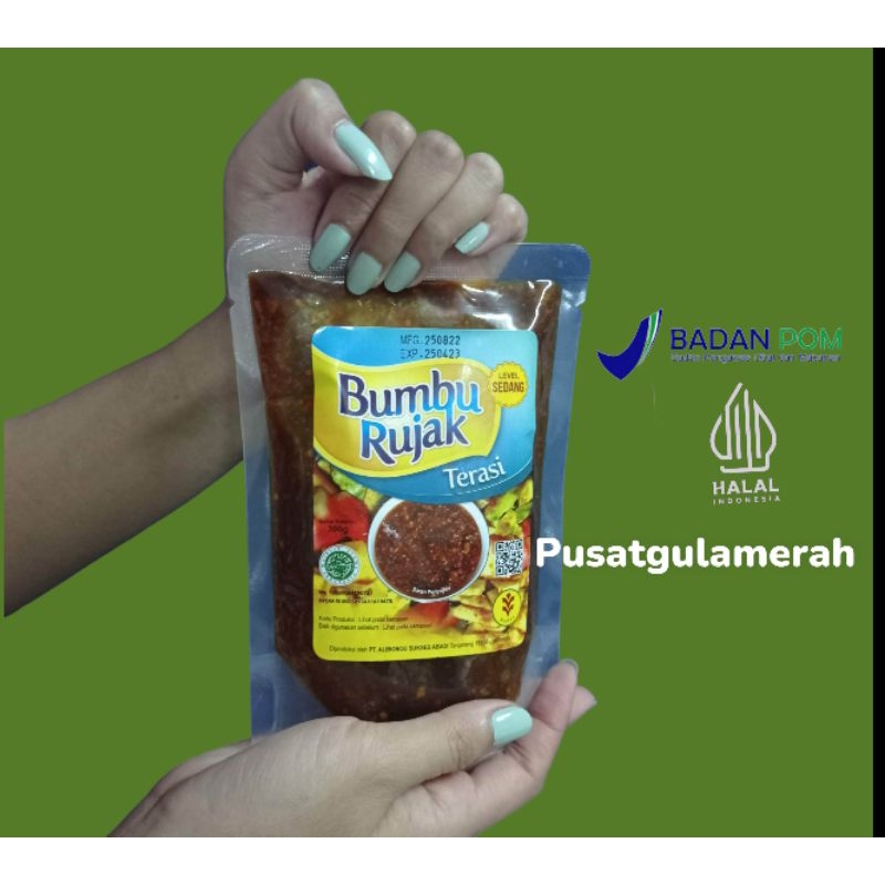 

Bumbu Rujak Manis terasi sedang Siap Saji