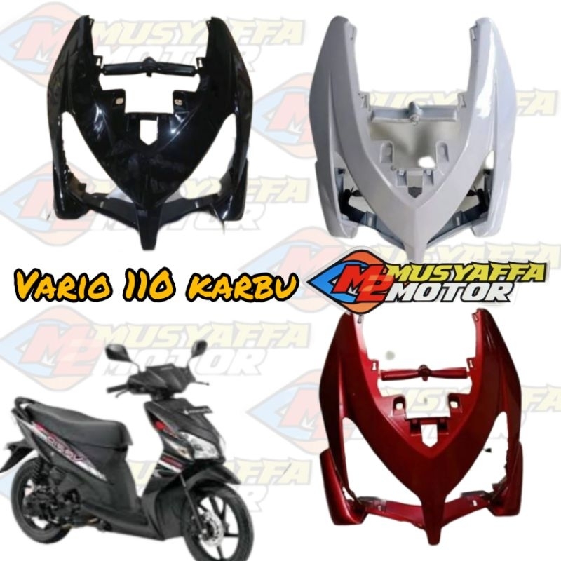 Cover Body Tameng Depan Vario 110 Karbu