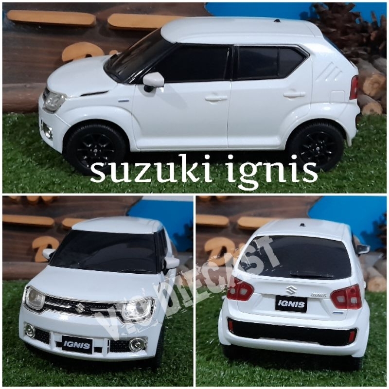 Diecast Miniatur Suzuki Ignis skala 1:18