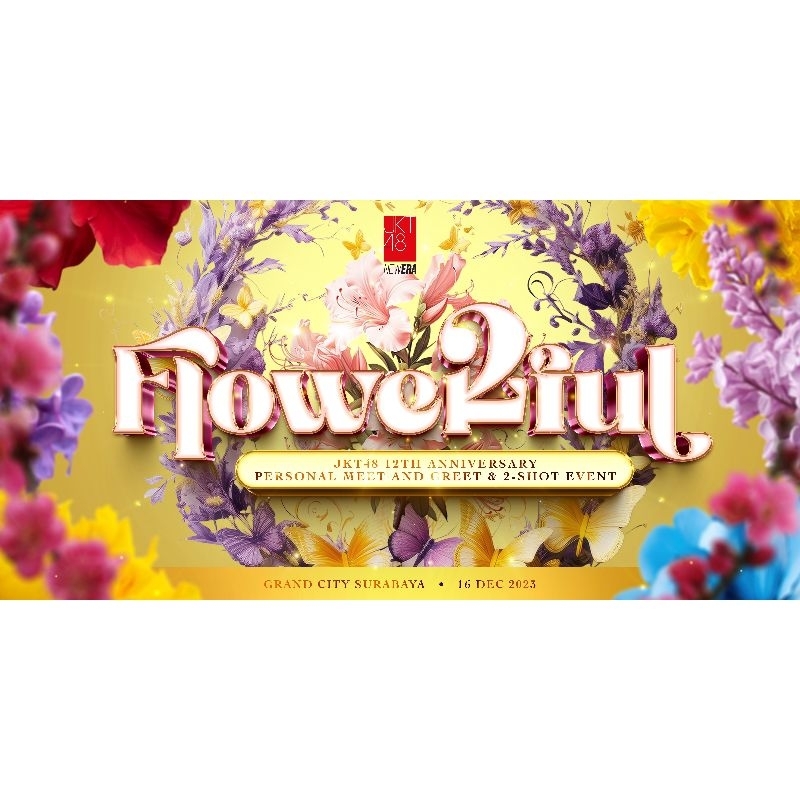 [PO] Jastip Photocard JKT48 MnG FLOWERFUL - JKT48 12th Anniversary