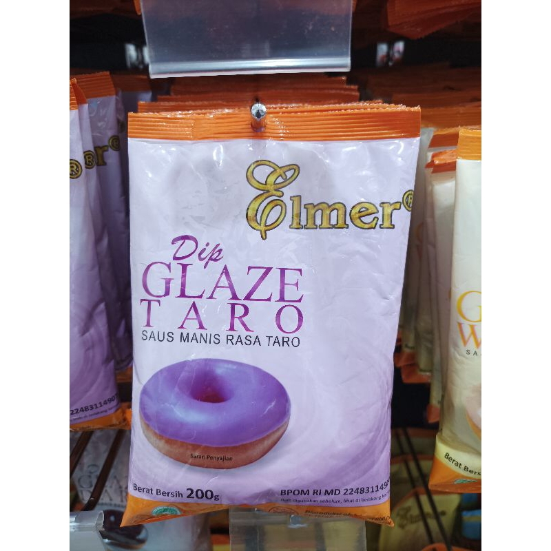 

Elmer Dip Glaze Taro 200gr