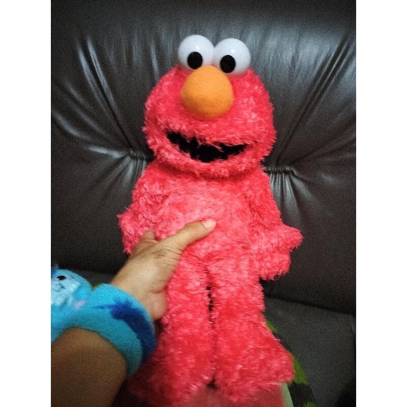 Boneka elmo sesame street elektrik ori