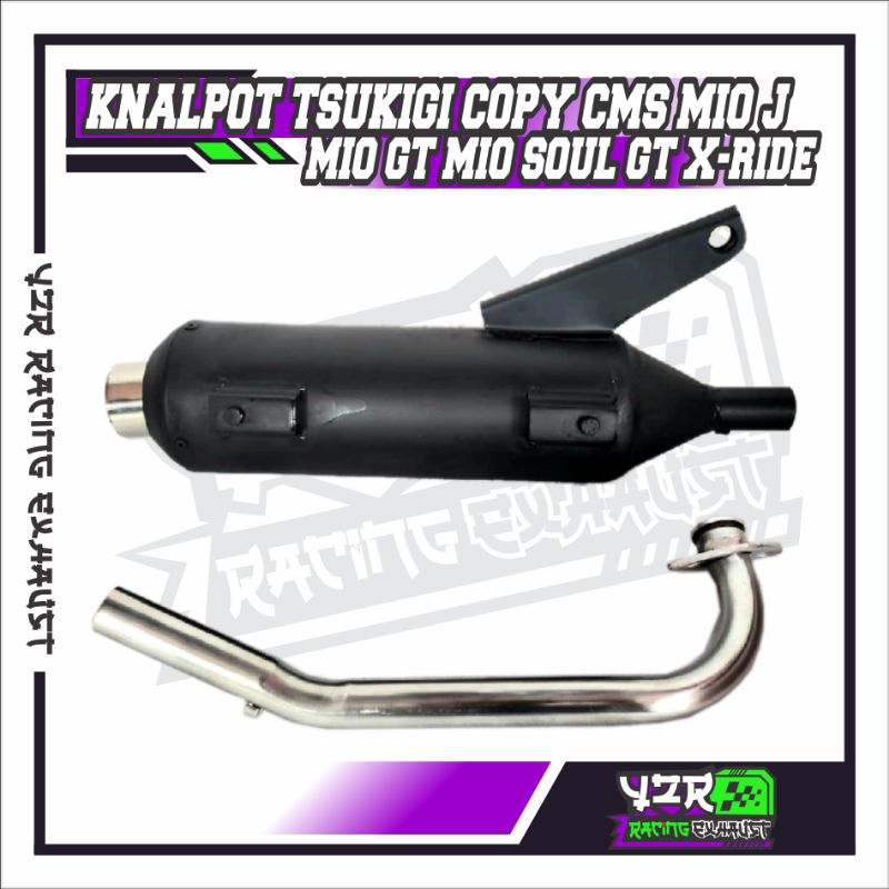 KNALPOT TSUKIGI COPY CMS MIO J MIO M3 NMAX 155 PCX 155 GENIO AEROX 155 XEON FI RC GT BEAT SCOOPY FIN