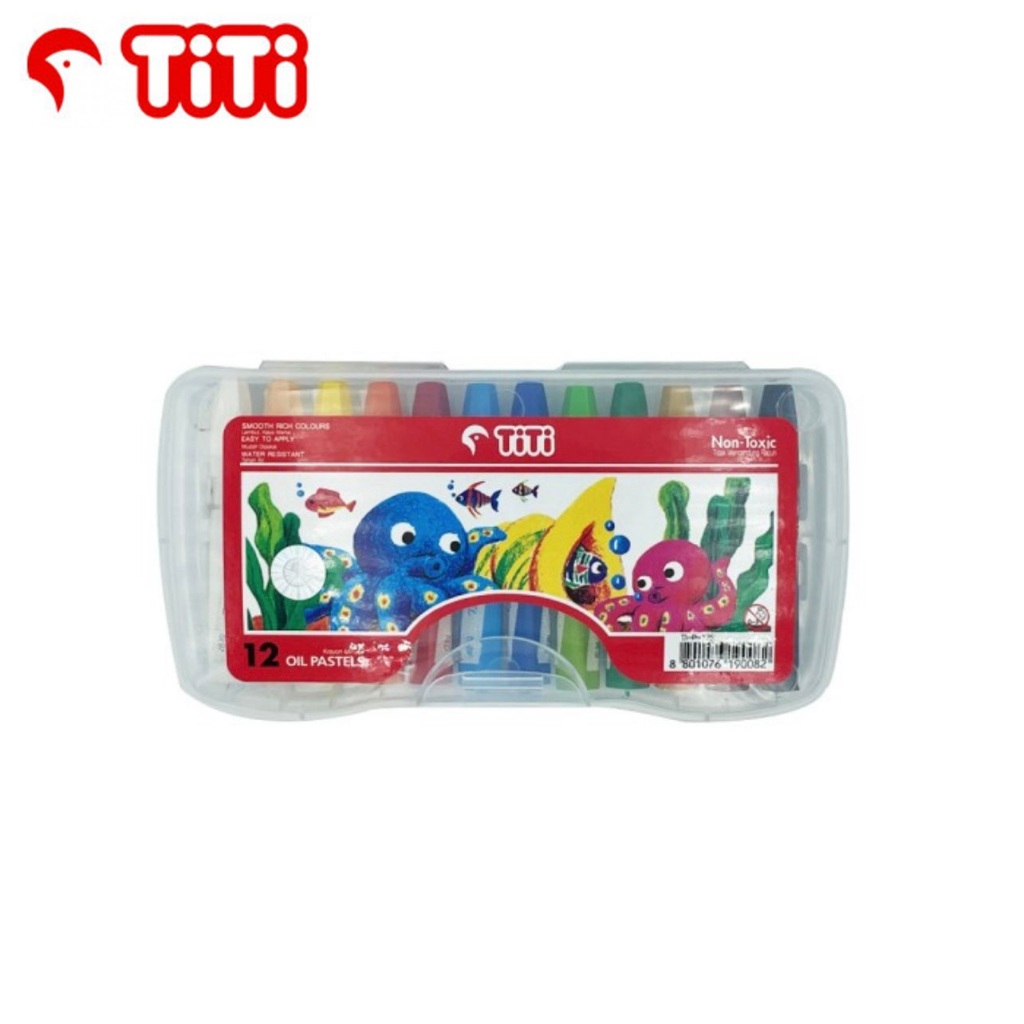 

Krayon / Crayon Oil Pastel 12 Warna TITI