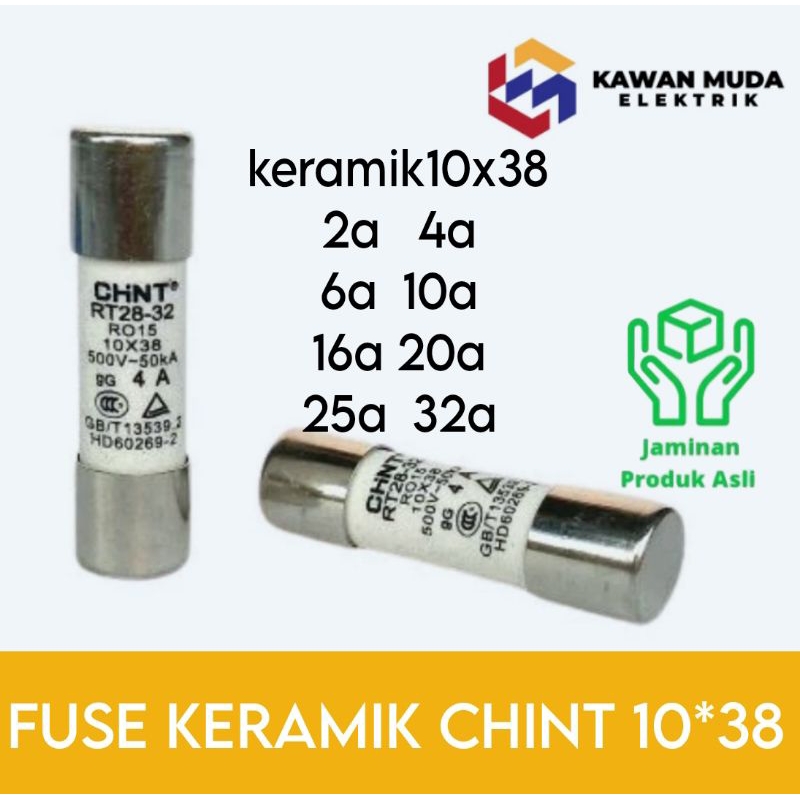 FUSE KERAMIK/FUSE 10*38 CHINT