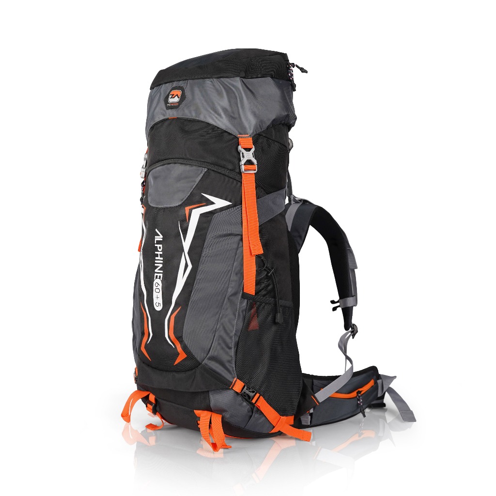zarventure alpine alphine tas outdoor gunung tas carrier carier zarventure alpine 60 liter
