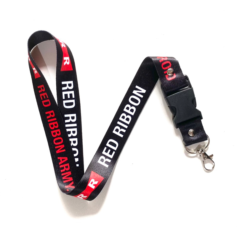 

Tali Lanyard Id Card Red Ribbon