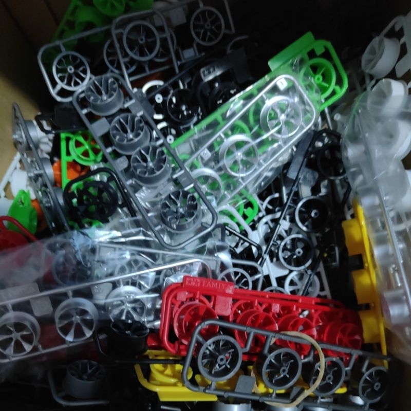 All Varian Velg Medium Tamiya 5 Spoke/A Spoke/Y Spoke/Fin/Dish/ Spiral ( Ada Pilihan Variasi )