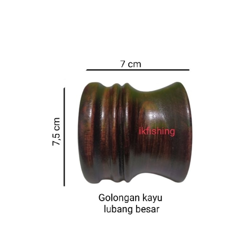 golongan senar pancing lubang besar