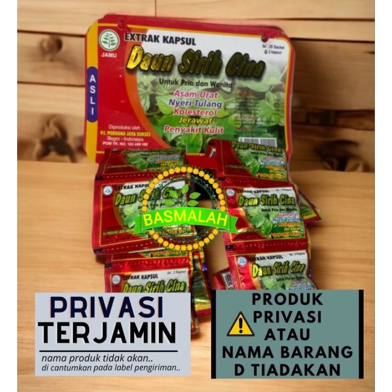 daun sirih cina kapsul