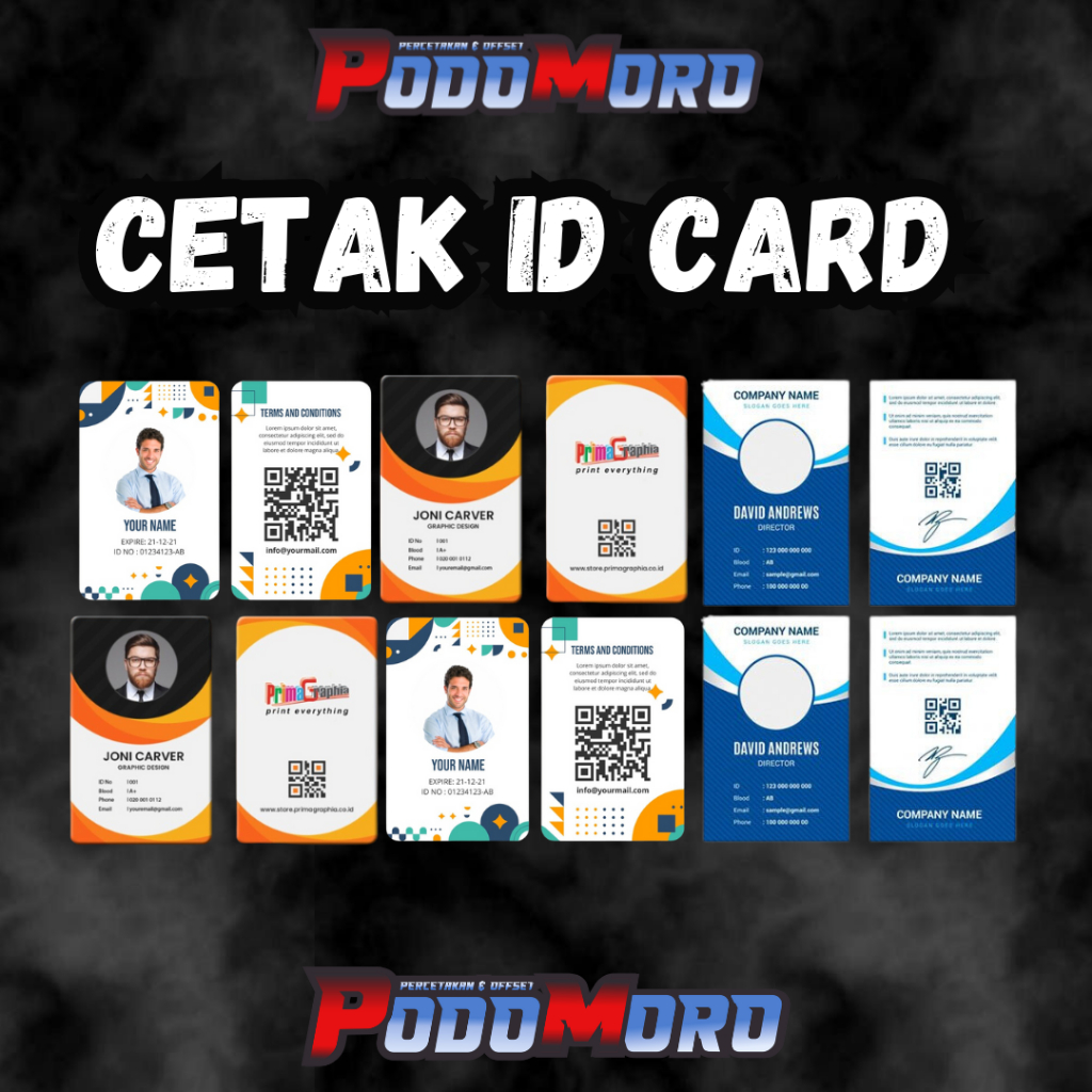 

CETAK KARTU KARYAWAN / NAME TAG / ID CARD KANTOR