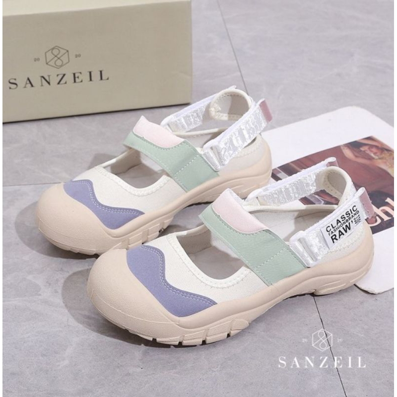 SANZEIL Lolita Sepatu Flat Wanita Original Brand Sanzeil