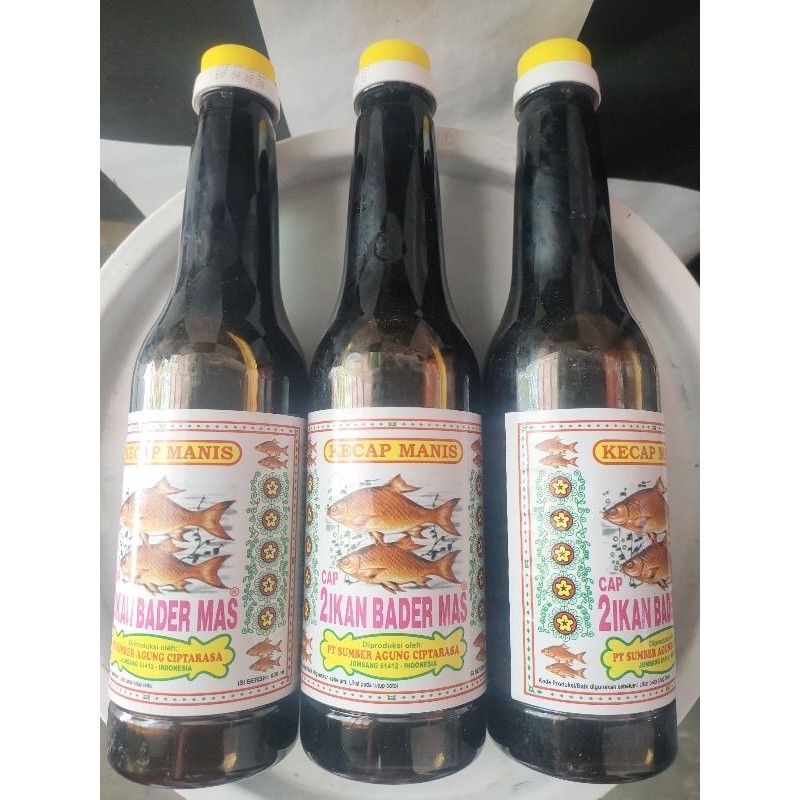 KECAPBADER/KECAP MANIS CAP 2IKAN MAS/BADERMAS