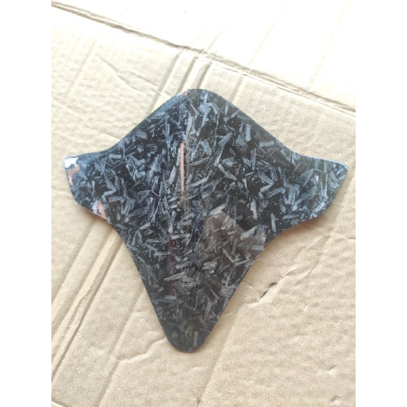 Visor honda Beat Karbon Forged, Visor karbon forged Honda Beat 2017-2023, visor  karbon celup. bukan