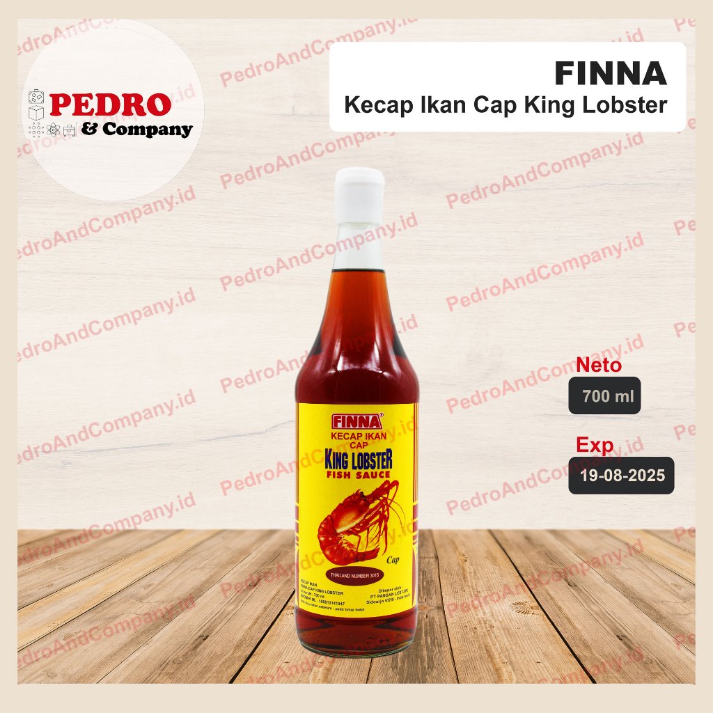 

Finna kecap ikan king lobster fish sauce 700 ml