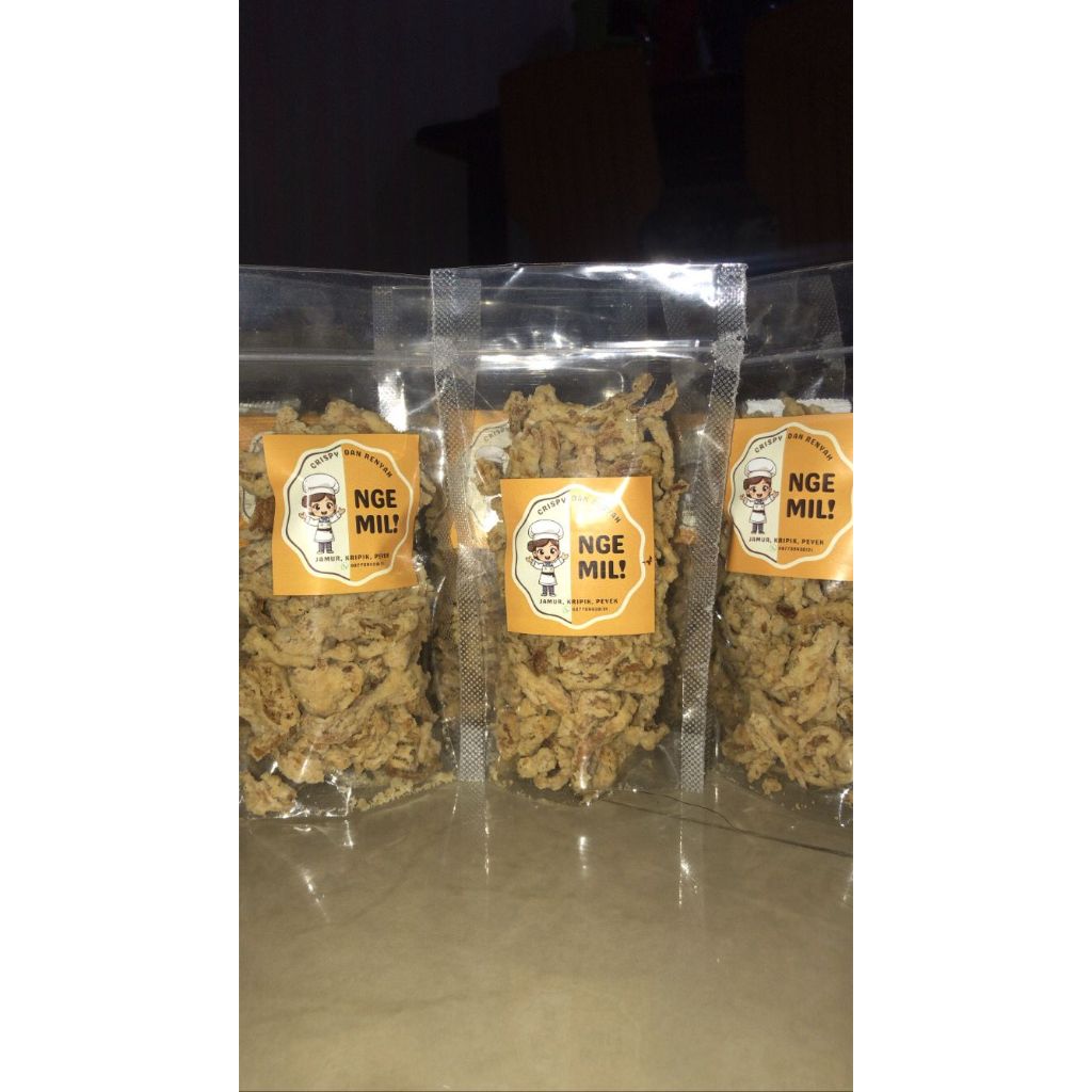 

Jamur Crispy Renyah 50 gram