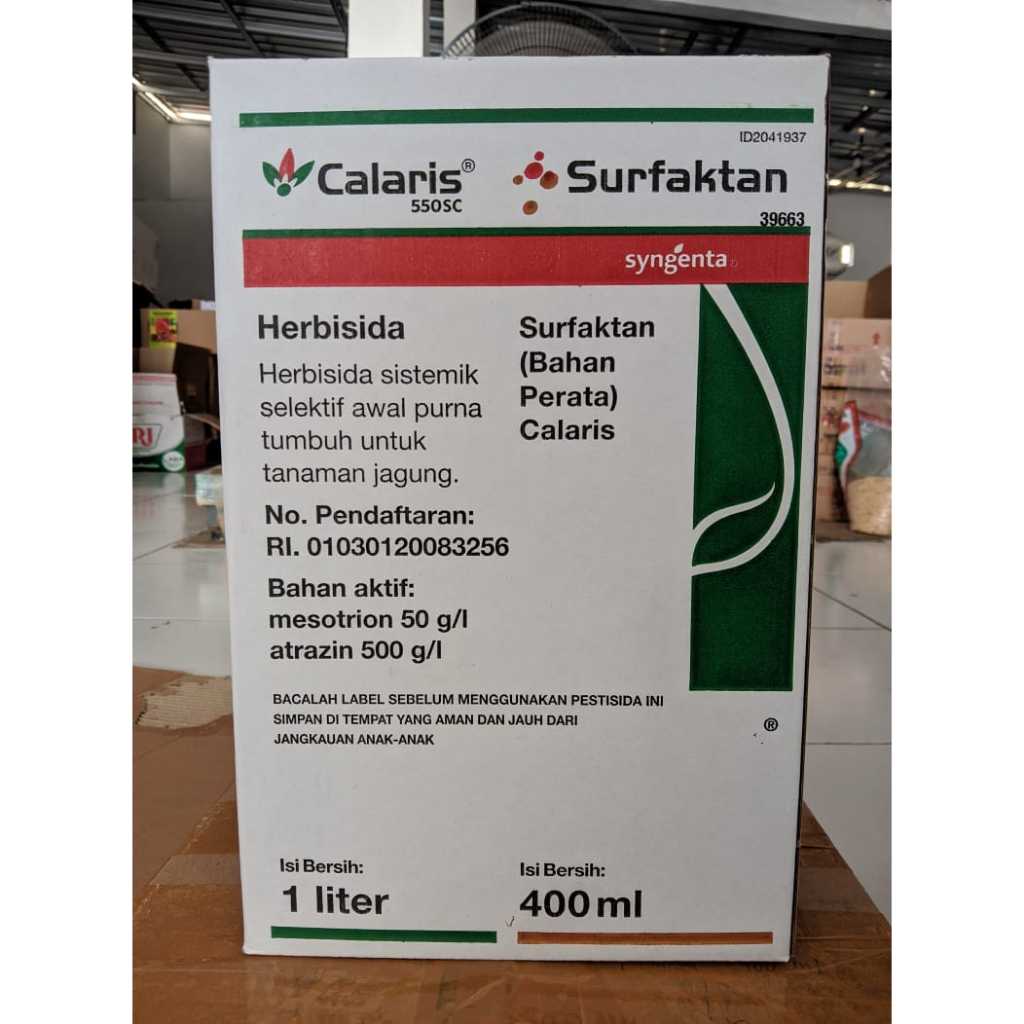 Paket Herbisida Jagung CALARIS 550 SC - 1 liter BONUS KAOS