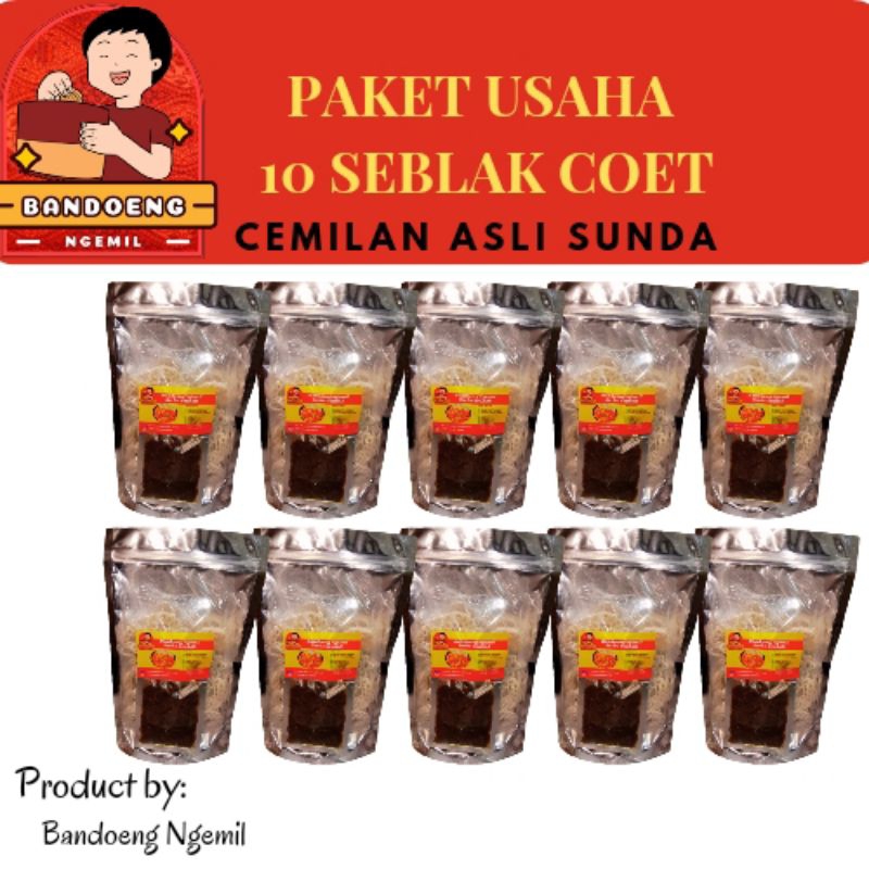 

PAKET USAHA 10 Seblak Coet Bandoeng Ngemil Khas Sunda