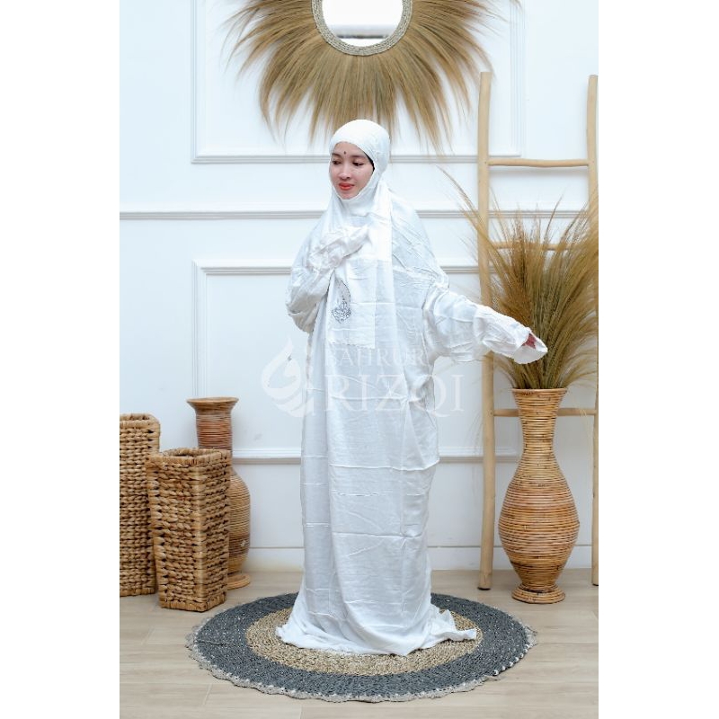 mukena hadramaut terompah mukena terusan jumbo