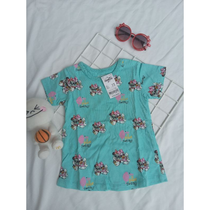 kaos oshkosh anak perempuan