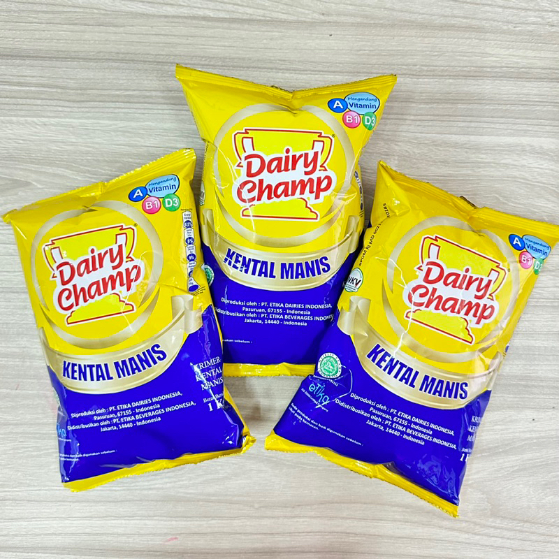 

DAIRY CHAMP KRIMER KENTAL MANIS 1 KG