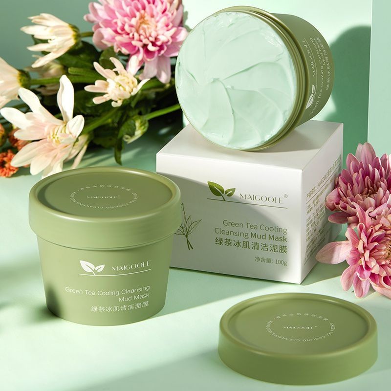 UBAY STORE88- Maigoole / Clay Mask Green Tea- Maigoole / Masker Wajah Green Tea